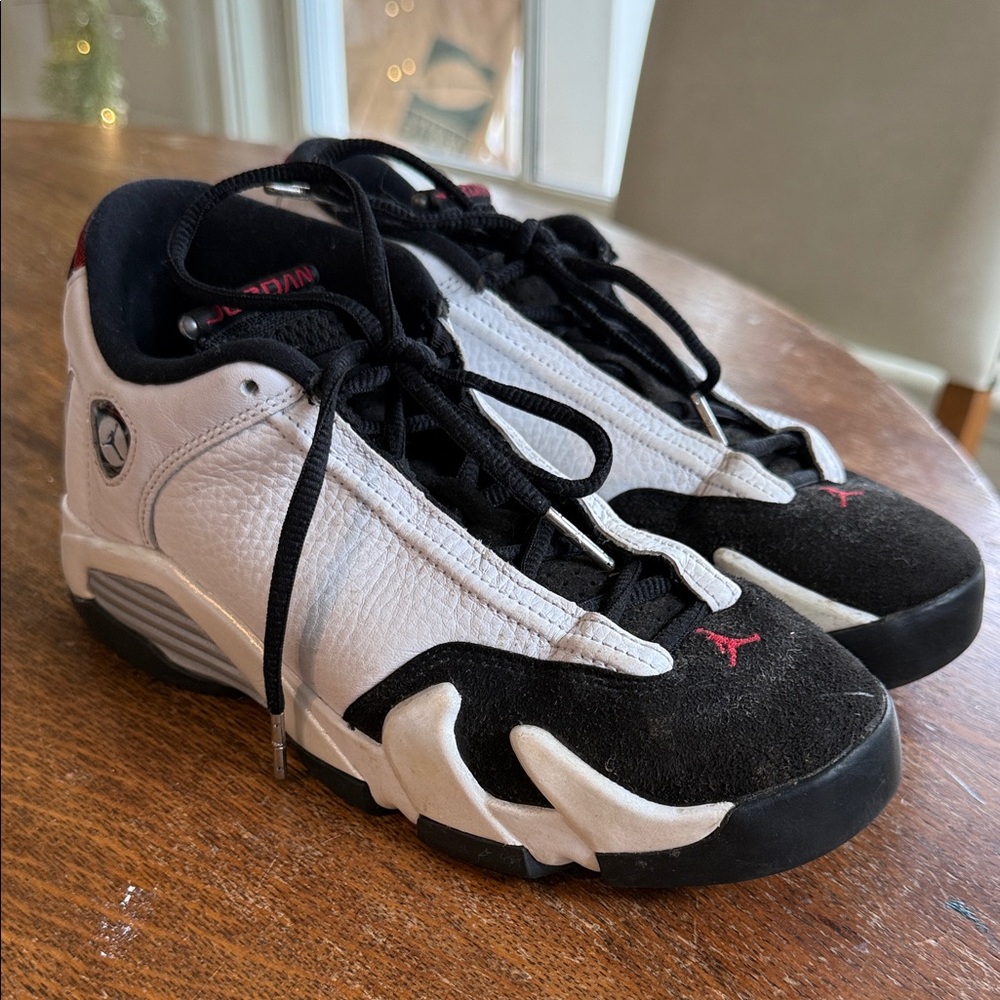 Air Jordan Black and White Sneakers